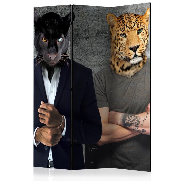 Paris Prix Paravent 3 Volets "Different Faces" 135x172cm
