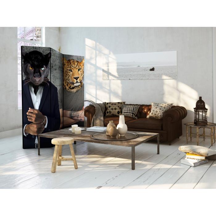 Paris Prix Paravent 3 Volets "Different Faces" 135x172cm