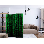 Paris Prix Paravent 3 Volets "Digital Rain" 135x172cm