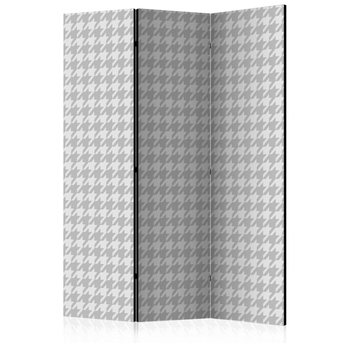 Paris Prix Paravent 3 Volets "Dogtooth Check" 135x172cm