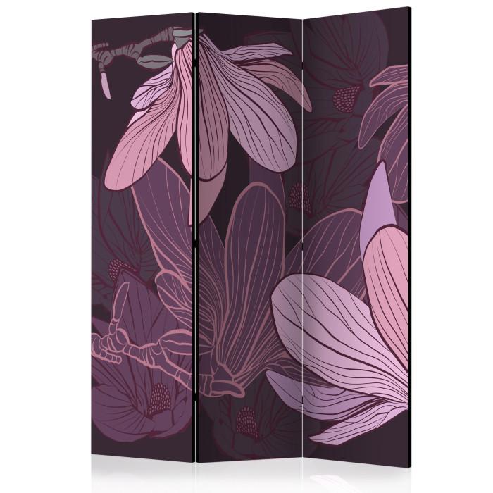 Paris Prix Paravent 3 Volets "Dreamy Flowers" 135x172cm