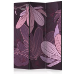 paris prix Paravent 3 Volets "Dreamy Flowers" 135x172cm