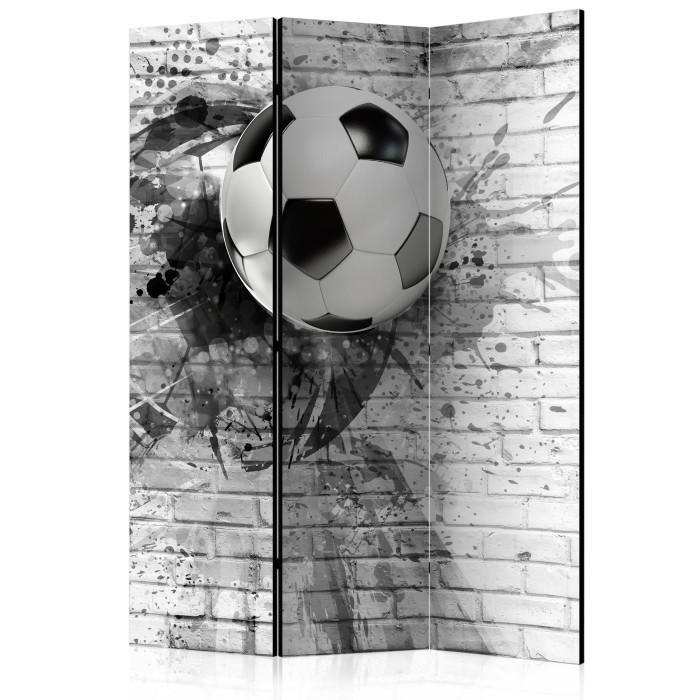 Paris Prix Paravent 3 Volets "Dynamic Football" 135x172cm