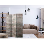 Paris Prix Paravent 3 Volets "Elegant Brick" 135x172cm