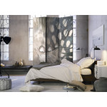 Paris Prix Paravent 3 Volets "Elegant Feather" 135x172cm