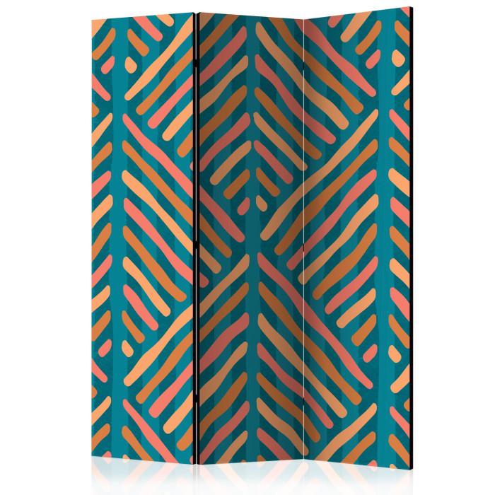 Paris Prix Paravent 3 Volets "Ethnic Composition" 135x172cm