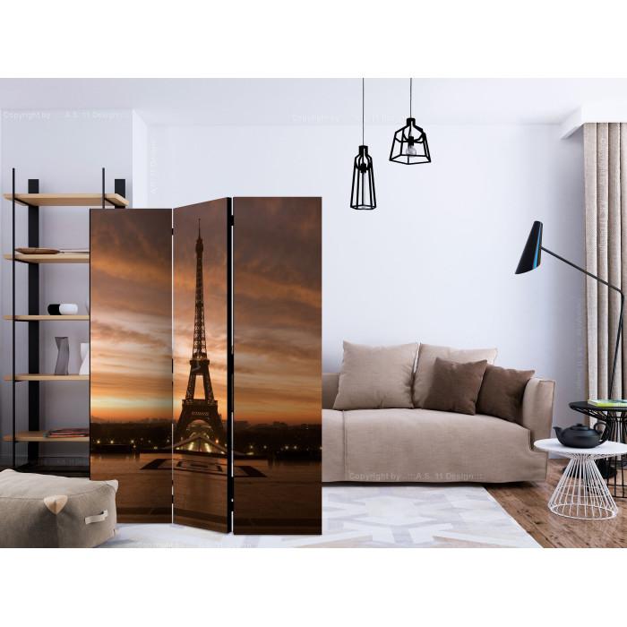 Paris Prix Paravent 3 Volets "Evening Colours Of Paris" 135x172cm