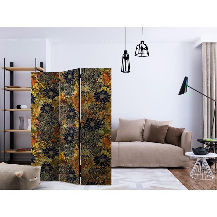 Paris Prix Paravent 3 Volets "Floral Madness" 135x172cm