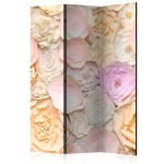 paris prix Paravent 3 Volets "Flower Bouquet" 135x172cm