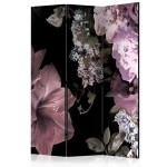 paris prix Paravent 3 Volets "Flowers From the Past" 135x172cm