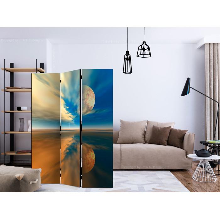 Paris Prix Paravent 3 Volets "Fly Me To The Moon" 135x172cm