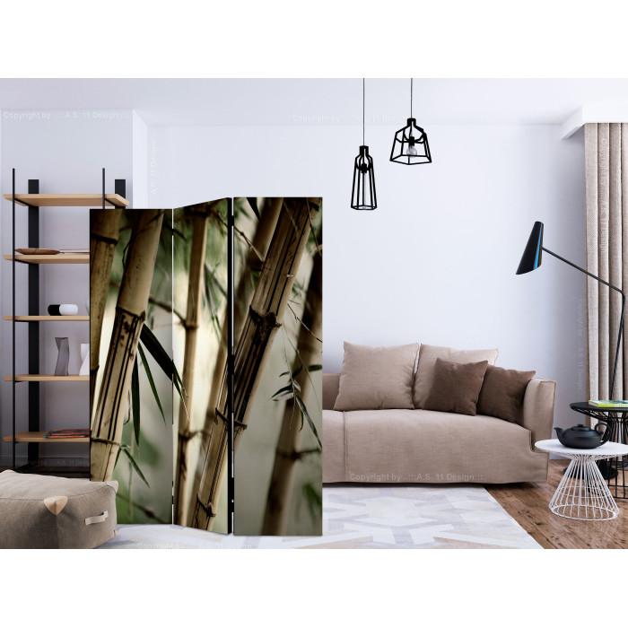 Paris Prix Paravent 3 Volets "Fog & Bamboo Forest" 135x172cm