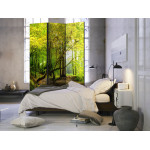 Paris Prix Paravent 3 Volets "Forest Clearing" 135x172cm
