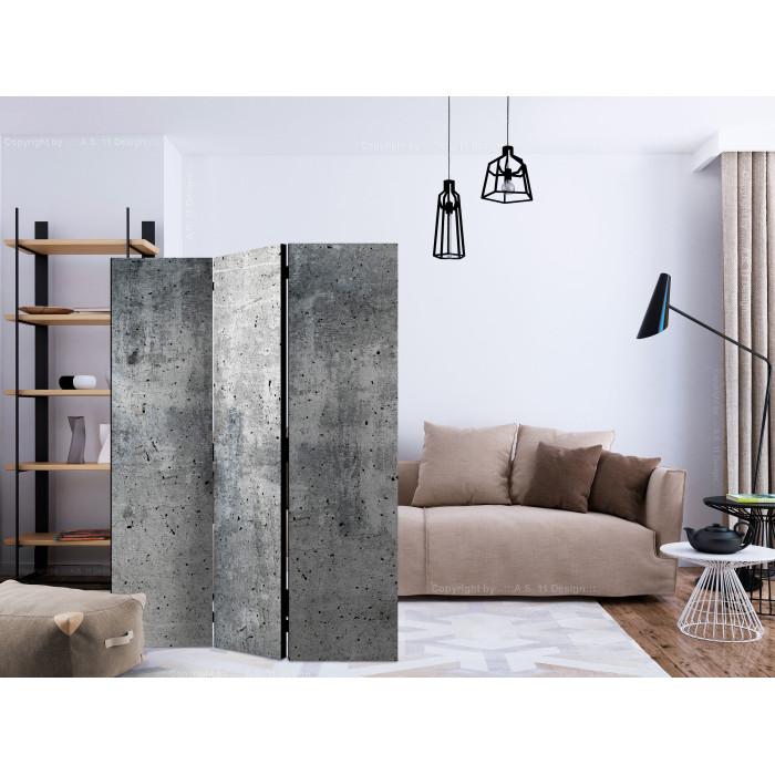 Paris Prix Paravent 3 Volets "Fresh Concrete" 135x172cm