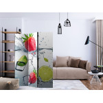Paris Prix Paravent 3 Volets "Fruit Cocktail" 135x172cm