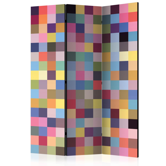 Paris Prix Paravent 3 Volets "Full Range Of Colors" 135x172cm