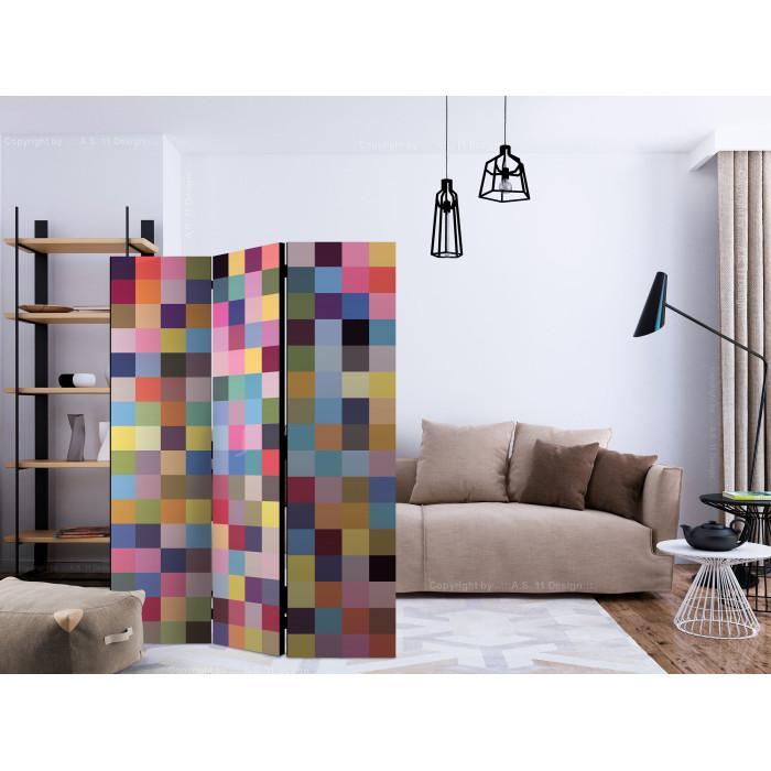 Paris Prix Paravent 3 Volets "Full Range Of Colors" 135x172cm