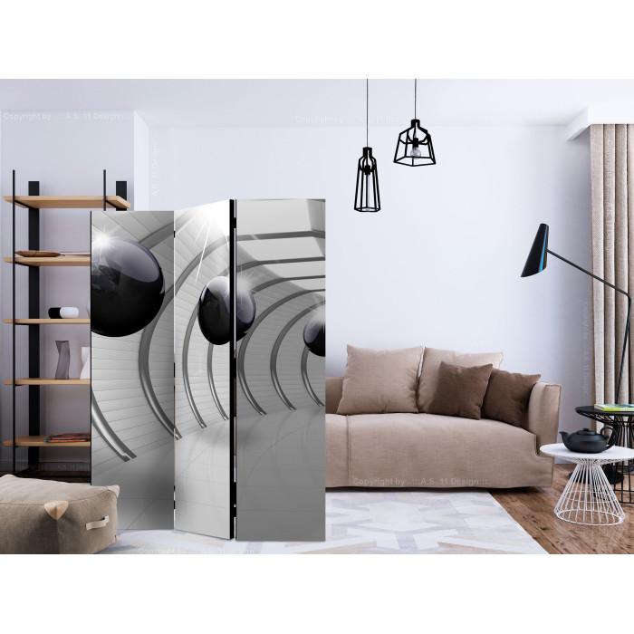 Paris Prix Paravent 3 Volets "Futuristic Tunnel II" 135x172cm