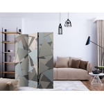 Paris Prix Paravent 3 Volets "Geometric Puzzle II" 135x172cm