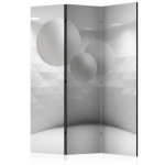 paris prix Paravent 3 Volets "Geometric Room" 135x172cm