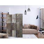 Paris Prix Paravent 3 Volets "Geometric Textures" 135x172cm
