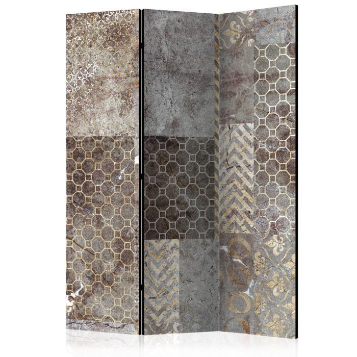 Paris Prix Paravent 3 Volets "Geometric Textures" 135x172cm