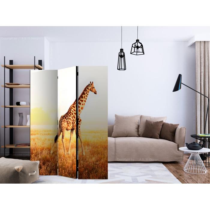 Paris Prix Paravent 3 Volets "Giraffe Walk" 135x172cm