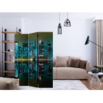 Paris Prix Paravent 3 Volets "Gold Reflections NYC" 135x172cm