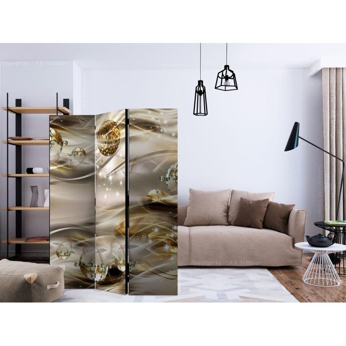 Paris Prix Paravent 3 Volets "Golden Nebula" 135x172cm