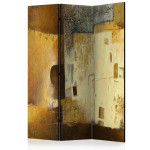 paris prix Paravent 3 Volets "Golden Oddity" 135x172cm