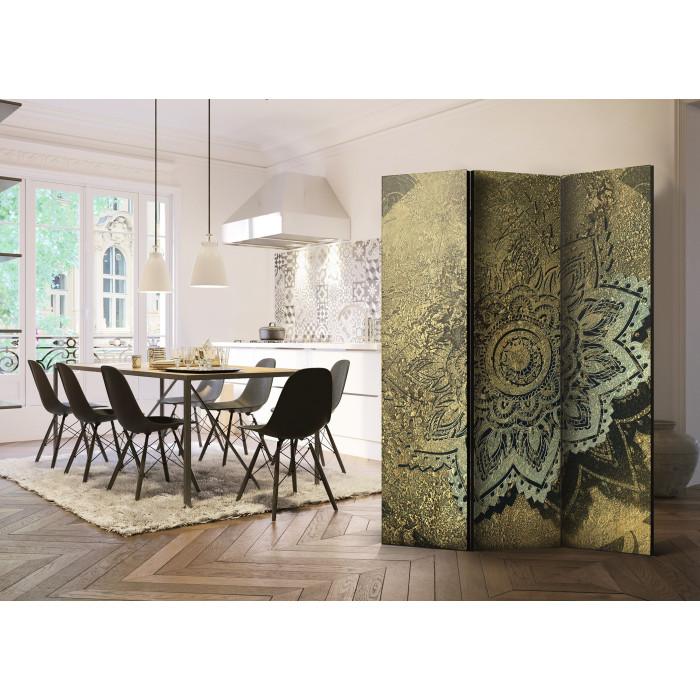 Paris Prix Paravent 3 Volets "Golden Treasure" 135x172cm