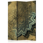 Paris Prix Paravent 3 Volets "Golden Treasure" 135x172cm
