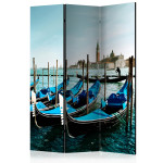paris prix Paravent 3 Volets "Gondolas on the Grand Canal Venice" 135x172cm