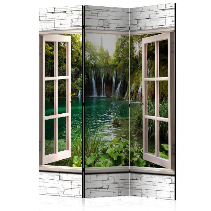 Paris Prix Paravent 3 Volets "Green Treasure" 135x172cm