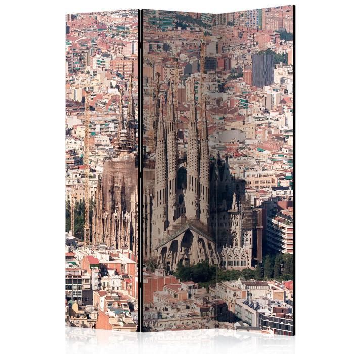 Paris Prix Paravent 3 Volets "Heart Of Barcelona" 135x172cm