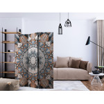 Paris Prix Paravent 3 Volets "Hetman Mandala" 135x172cm