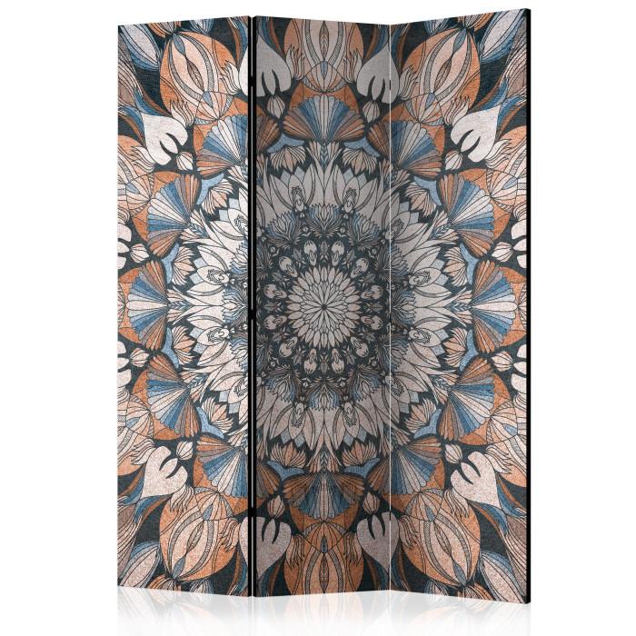 Paris Prix Paravent 3 Volets "Hetman Mandala" 135x172cm