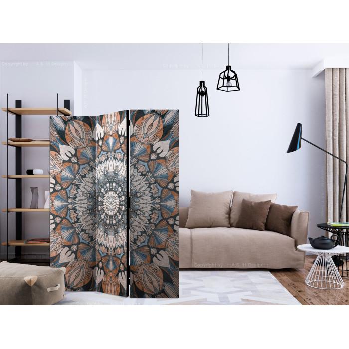 Paris Prix Paravent 3 Volets "Hetman Mandala" 135x172cm