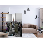 Paris Prix Paravent 3 Volets "Iridescent Skyscrapers" 135x172cm