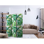 Paris Prix Paravent 3 Volets "Jungle Leaves" 135x172cm