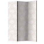paris prix Paravent 3 Volets "Knitted Ornaments" 135x172cm