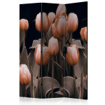 paris prix Paravent 3 Volets "Ladies Among the Flowers" 135x172cm
