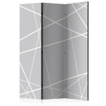 paris prix Paravent 3 Volets "Modern Cobweb" 135x172cm