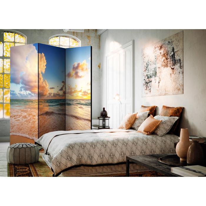 Paris Prix Paravent 3 Volets "Morning By The Sea" 135x172cm