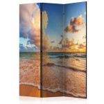paris prix Paravent 3 Volets "Morning By the Sea" 135x172cm