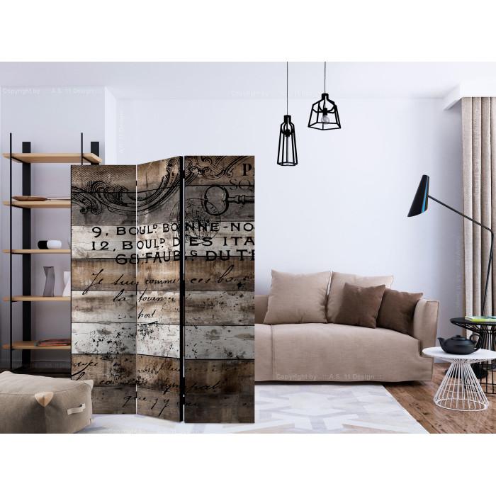 Paris Prix Paravent 3 Volets "Old Vineyard II" 135x172cm