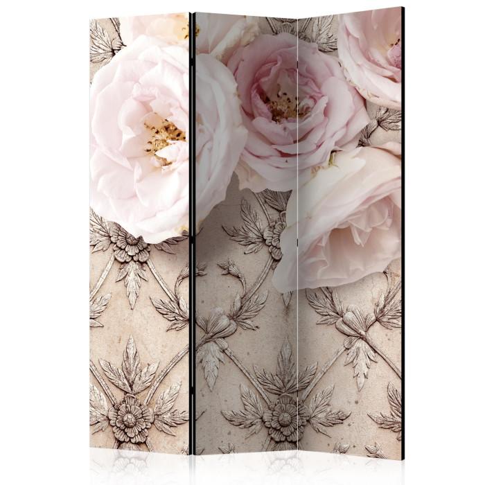 Paris Prix Paravent 3 Volets "Romantic Beige" 135x172cm