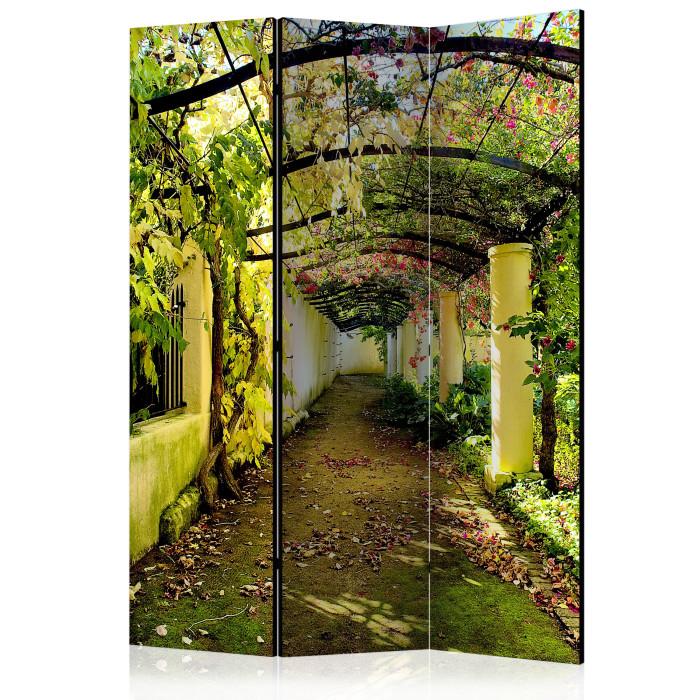 Paris Prix Paravent 3 Volets "Romantic Garden" 135x172cm