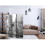 Paris Prix Paravent 3 Volets "Street In New York City" 135x172cm