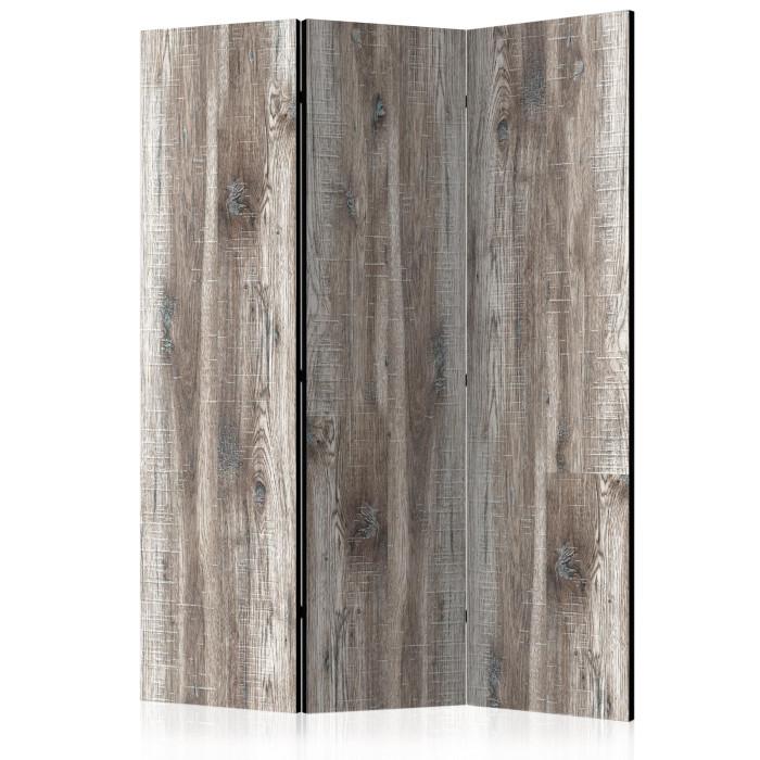 Paris Prix Paravent 3 Volets "Stylish Wood" 135x172cm